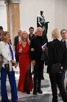 Trudie Styler And Sting At The National Archaeological Museum - Naples
