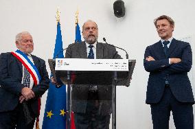 Eric Dupond-Moretti Inaugurates The New Troyes-Lavau Remand Center - Troyes