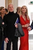 Trudie Styler And Sting At The National Archaeological Museum - Naples