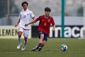 Spain v Malta - UEFA European U17 Championship 2024 Qualifying round