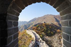 CHINA-BEIJING-GREAT WALL-AUTUMN SCENERY (CN)