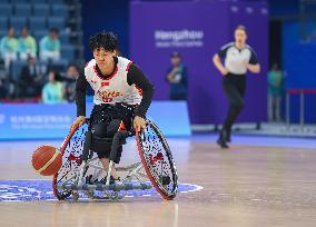 (SP)CHINA-HANGZHOU-ASIAN PARA GAMES-WHEELCHAIR BASKETBALL(CN)