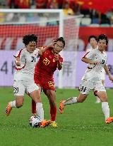 (SP)CHINA-XIAMEN-FOOTBALL-OLYMPIC GAMES ASIAN QUALIFIERS-CHN VS PRK(CN)
