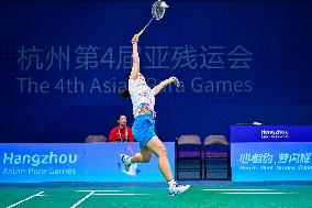 (SP)CHINA-HANGZHOU-ASIAN PARA GAMES-BADMINTON(CN)