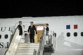 Macron Visits Middle East