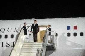 Macron Visits Middle East