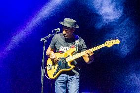 Marcus Miller On Stage At The Gran Teatro Geox In Padua