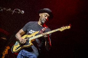 Marcus Miller On Stage At The Gran Teatro Geox In Padua