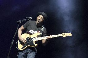 Marcus Miller On Stage At The Gran Teatro Geox In Padua