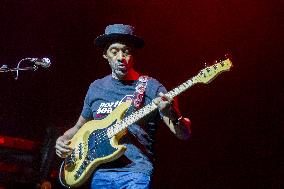 Marcus Miller On Stage At The Gran Teatro Geox In Padua