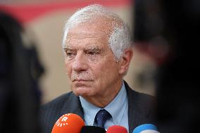 Josep Borrell At The European Council Summit In Brussels