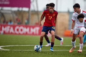 Spain v Malta - UEFA European U17 Championship 2024 Qualifying Round