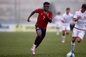 Spain v Malta - UEFA European U17 Championship 2024 Qualifying Round