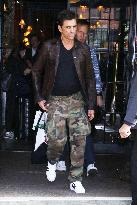 John Stamos Departs His Hotel - NYC