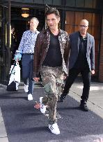 John Stamos Departs His Hotel - NYC