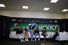 Press Conference And Start Of Activities Ahead Of The Mexico City Grand Prix
