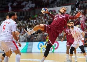 Qatar v Bahrain - Asian Men's Handball Qualification: 2024 Olympic Games