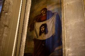 Day Of The Dead Offering  At Metropolitan Cathedral