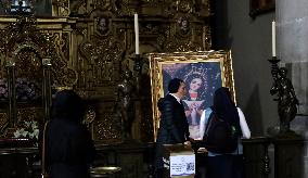 Day Of The Dead Offering  At Metropolitan Cathedral