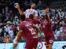 Qatar v Bahrain - Asian Men's Handball Qualification: 2024 Olympic Games