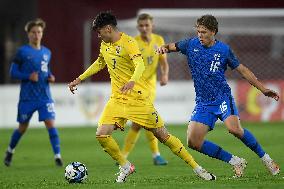 Romania V Finland - UEFA U21 Euro Championship 2025 Qualifying