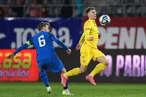 Romania V Finland - UEFA U21 Euro Championship 2025 Qualifying