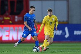 Romania V Finland - UEFA U21 Euro Championship 2025 Qualifying