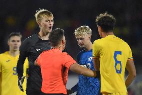 Romania V Finland - UEFA U21 Euro Championship 2025 Qualifying