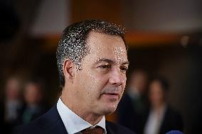 Prime Minister Of Belgium Alexander De Croo At The 2nd Day Of The European Council Summit