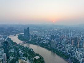 (SKYEYE)CHINA-YELLOW RIVER-AERIAL VIEW (CN)