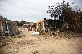 The Aftermath of Hamas Attack On kibbutz Kfar Aza
