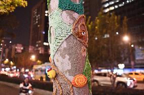 Wutong Tree in Warm Autumn Clothes in Nanjing