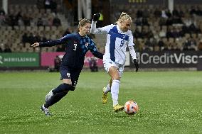 UEFA Nations League women's group B2 football match Finland vs Croatia