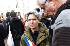 Demonstration Against The Dissolution Of The Soulevements De La Terre Collective - Paris