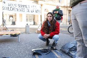 Demonstration Against The Dissolution Of The Soulevements De La Terre Collective - Paris