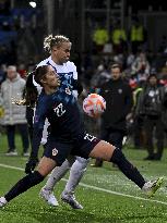 UEFA Nations League women's group B2 football match Finland vs Croatia