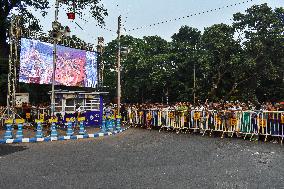 Durga Puja Carnival In Kolkata.