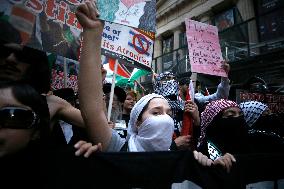NY: Rally In Support Of Gaza