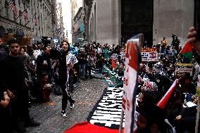 NY: Rally In Support Of Gaza