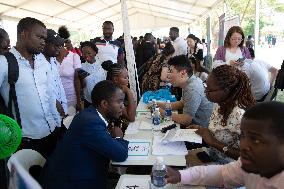 ZAMBIA-LUSAKA-CHINESE ENTERPRISES-JOB FAIR