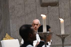 Pope Francis Presides Over A Prayer For Peace - Vatican