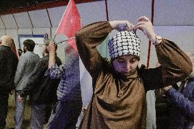 Protest In Solidarity With Palestine - Istanbul
