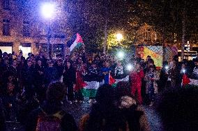 Rally In Support Of The Palestinian People - Paris