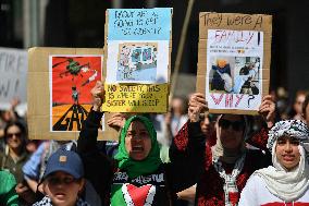 Pro-Palestinian Rally In New Zealand