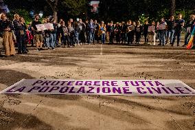 March For Victims Of Conflict