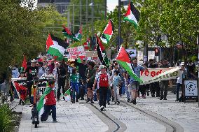 Pro-Palestinian Rally In New Zealand