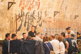 The Largest Underground Hot Pot Restaurant in The Air Raid Shelter Complex in Chongqing