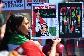 Pro-Palestinian Rally In New Zealand