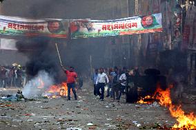 Police NBP Clash - Bangladesh