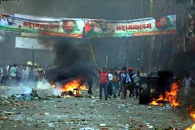 Police NBP Clash - Bangladesh